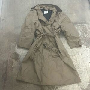 Vintage london fog classic lined trench coat
